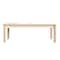 Flash Furniture 23.5 in W, 47.25 in L, 14.5 in H, Beechwood, Birch Plywood, Beech MK-ME088010-GG - alternate 2